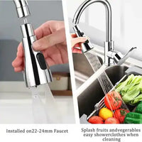 3 Modes Kitchen Sink Faucet
